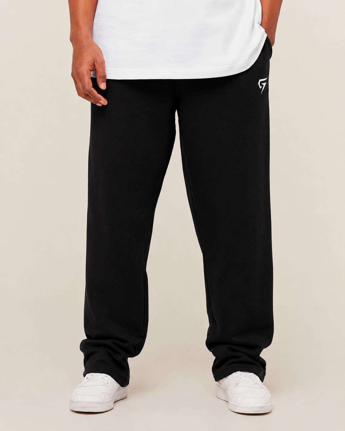 FLEECE STARIGHT JOGGERS