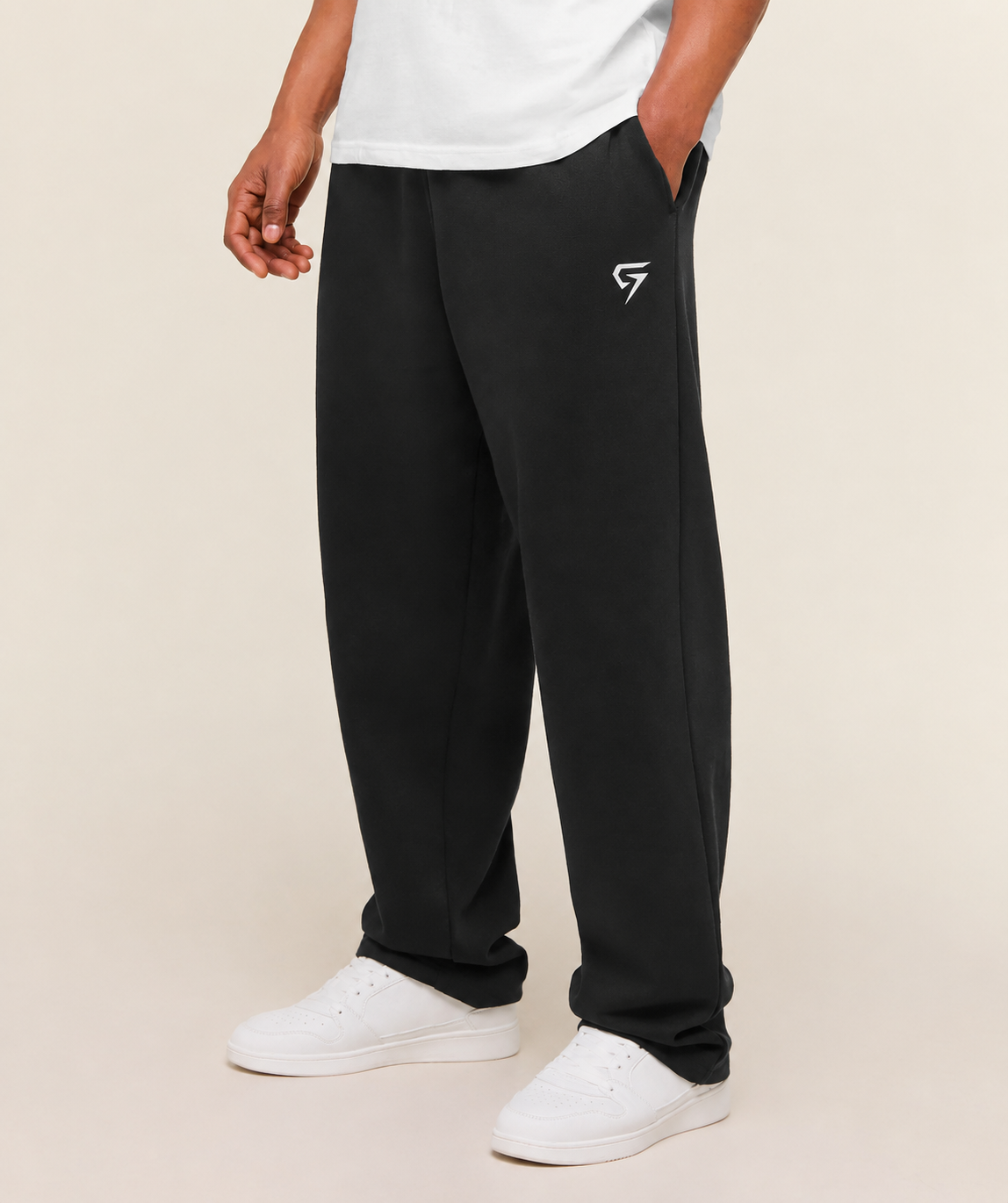 FLEECE STARIGHT JOGGERS